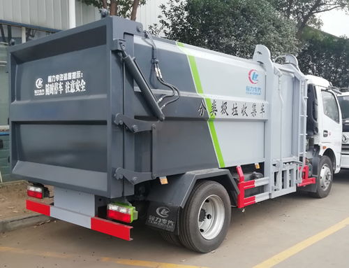 高效环保，量大从优 解析8吨后翻转挂桶压缩垃圾车的优势